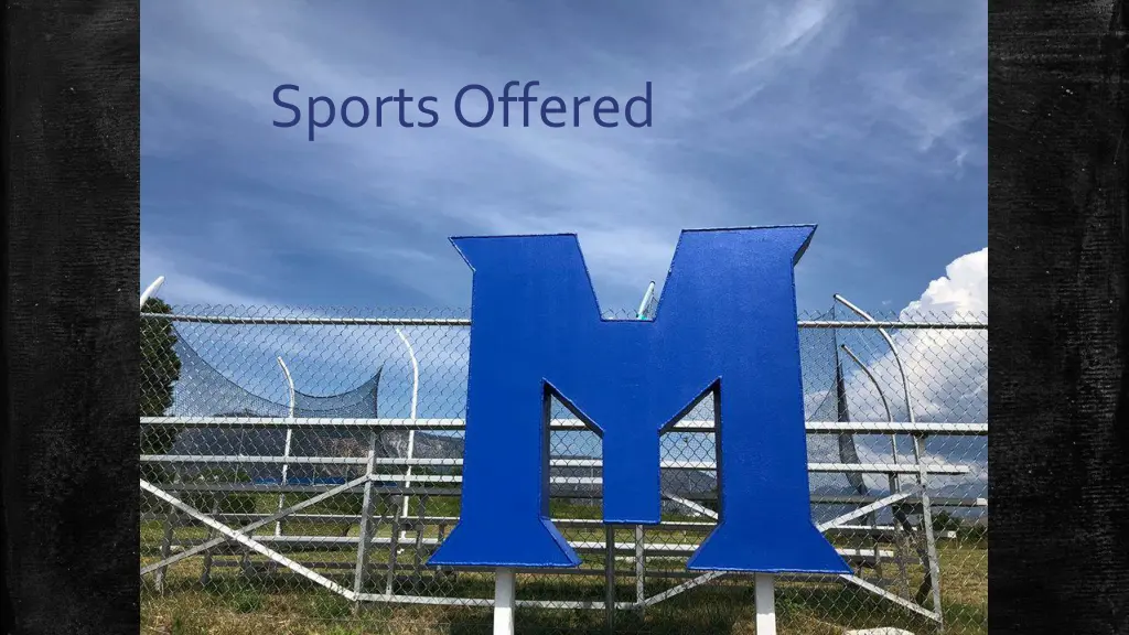 sports offered