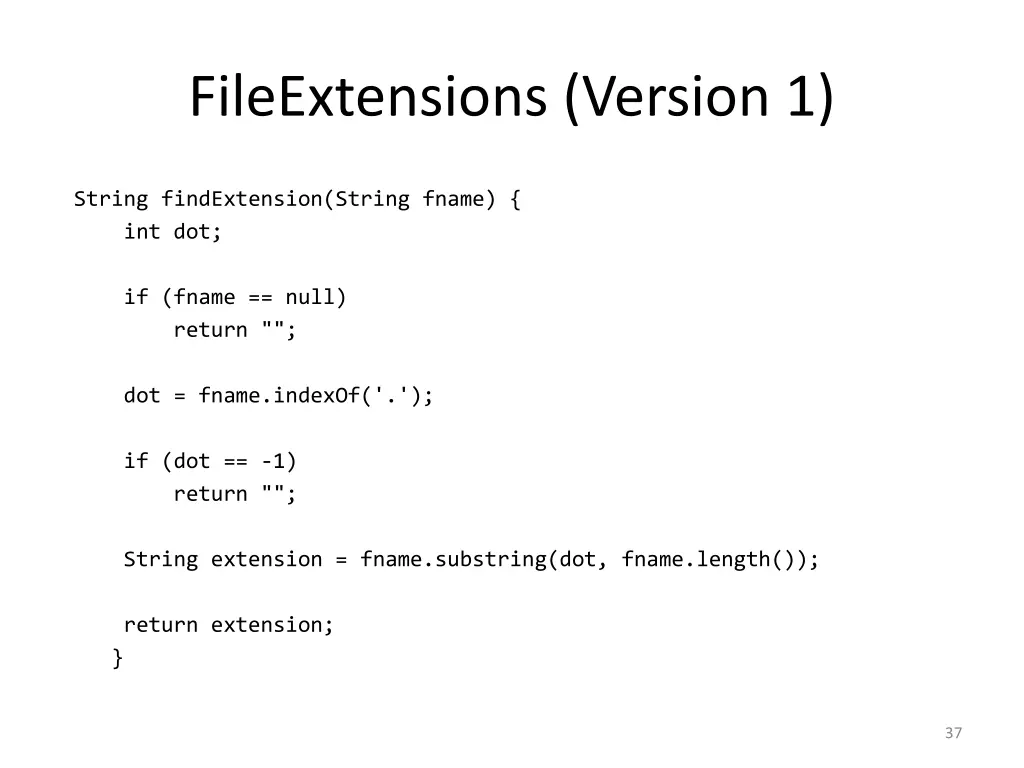 fileextensions version 1