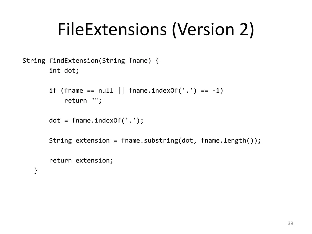 fileextensions version 2