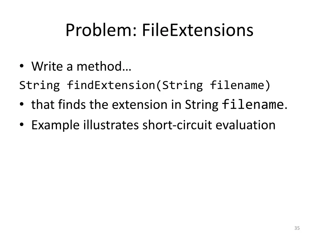 problem fileextensions