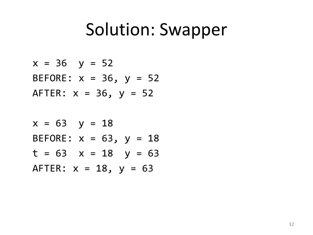 solution swapper 1