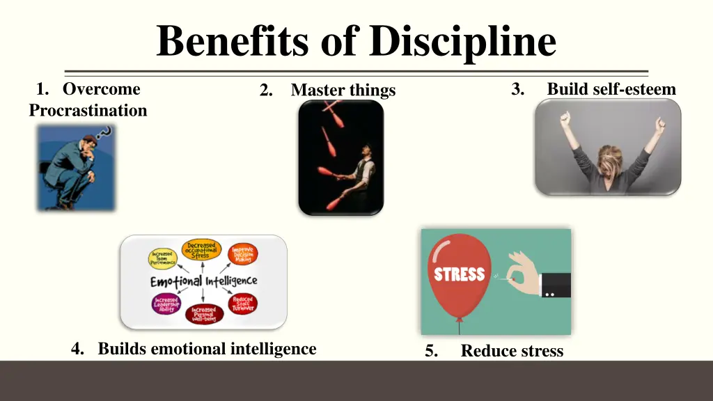 benefits of discipline