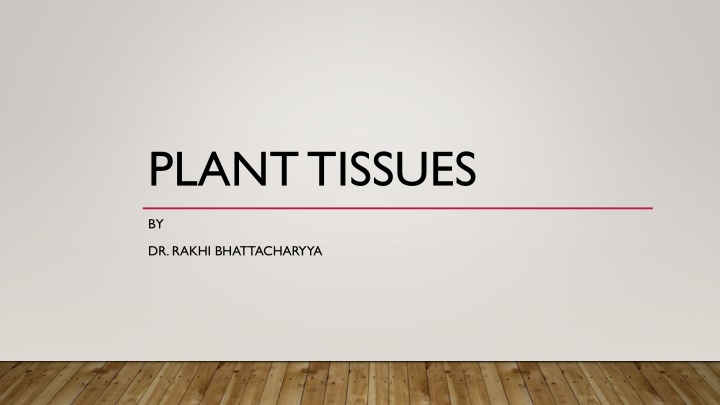 plant tissues