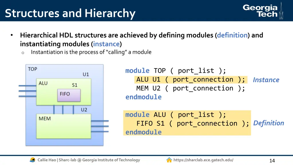 structures and hierarchy