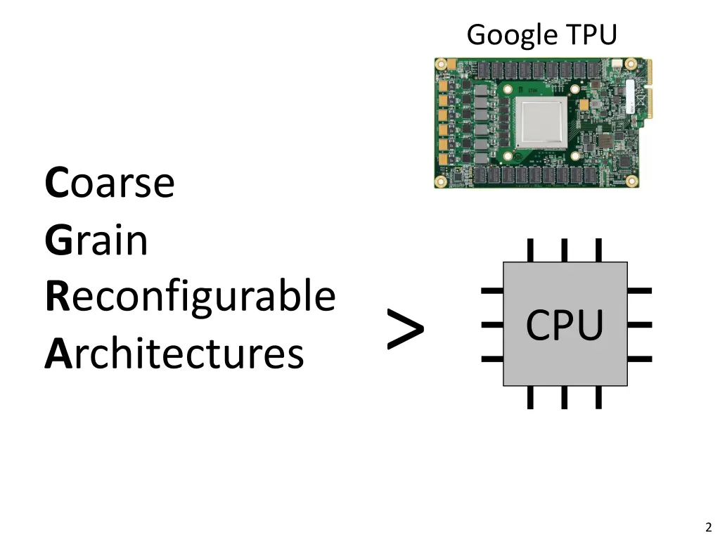 google tpu