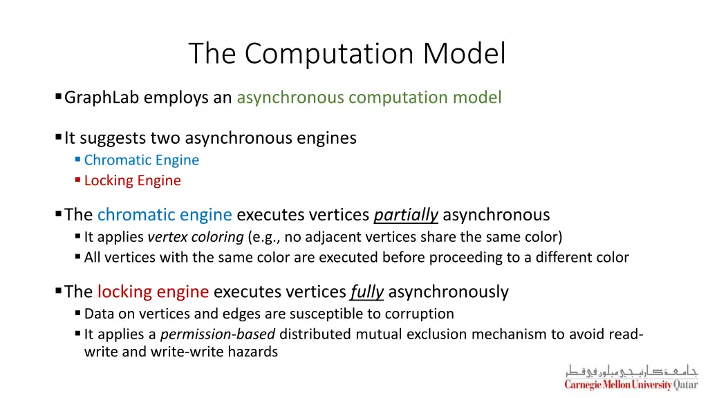 the computation model