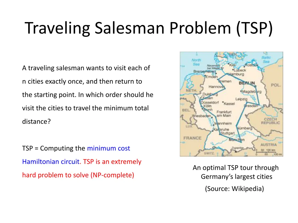 traveling salesman problem tsp