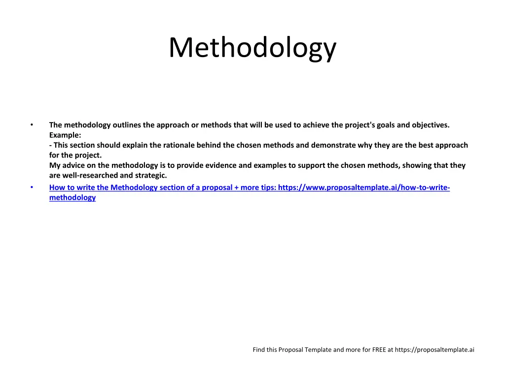 methodology