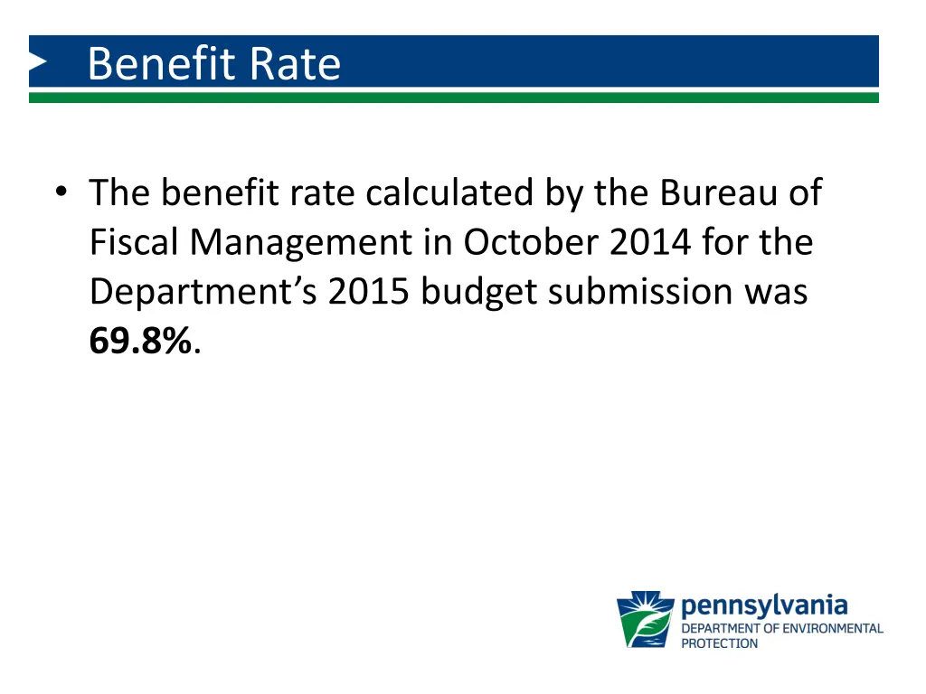 benefit rate