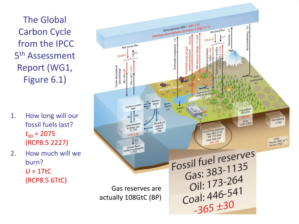 the global carbon cycle from the ipcc