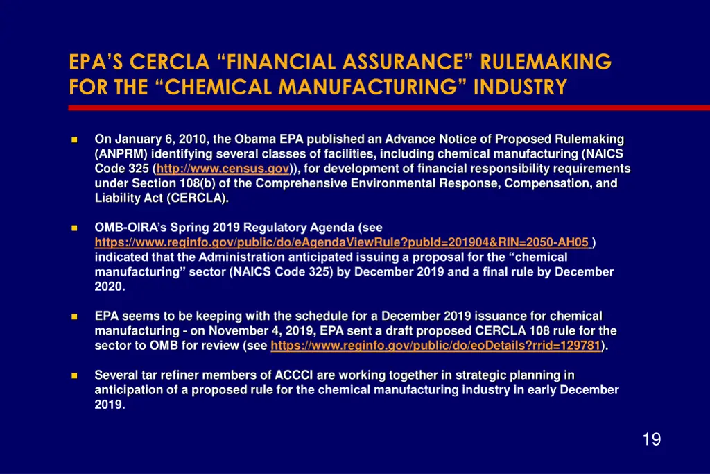 epa s cercla financial assurance rulemaking 3