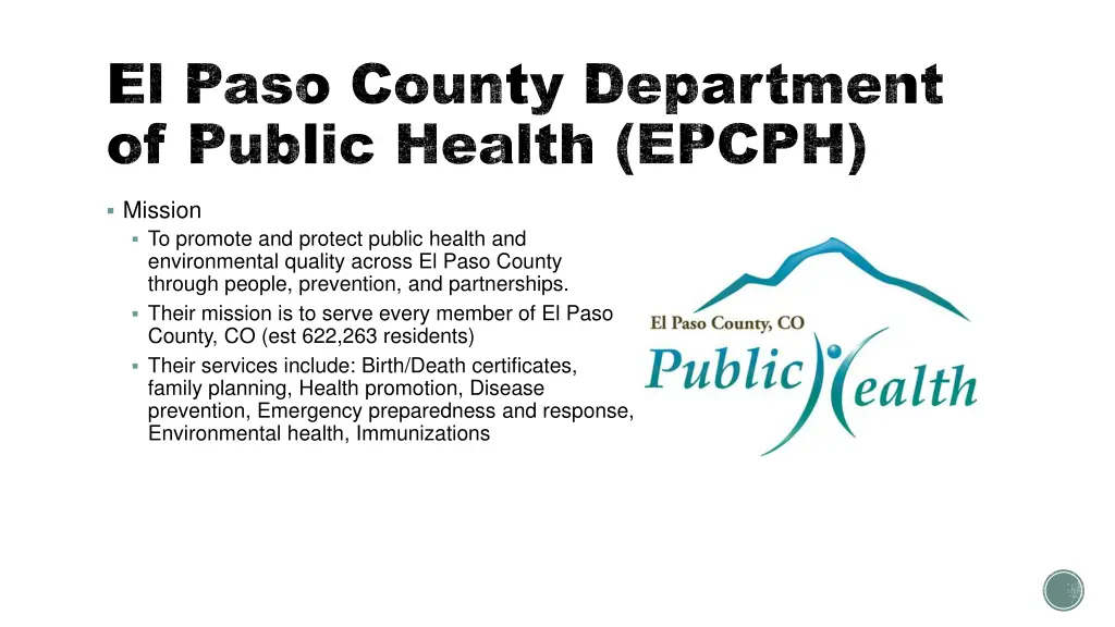 el paso county department of public health epcph