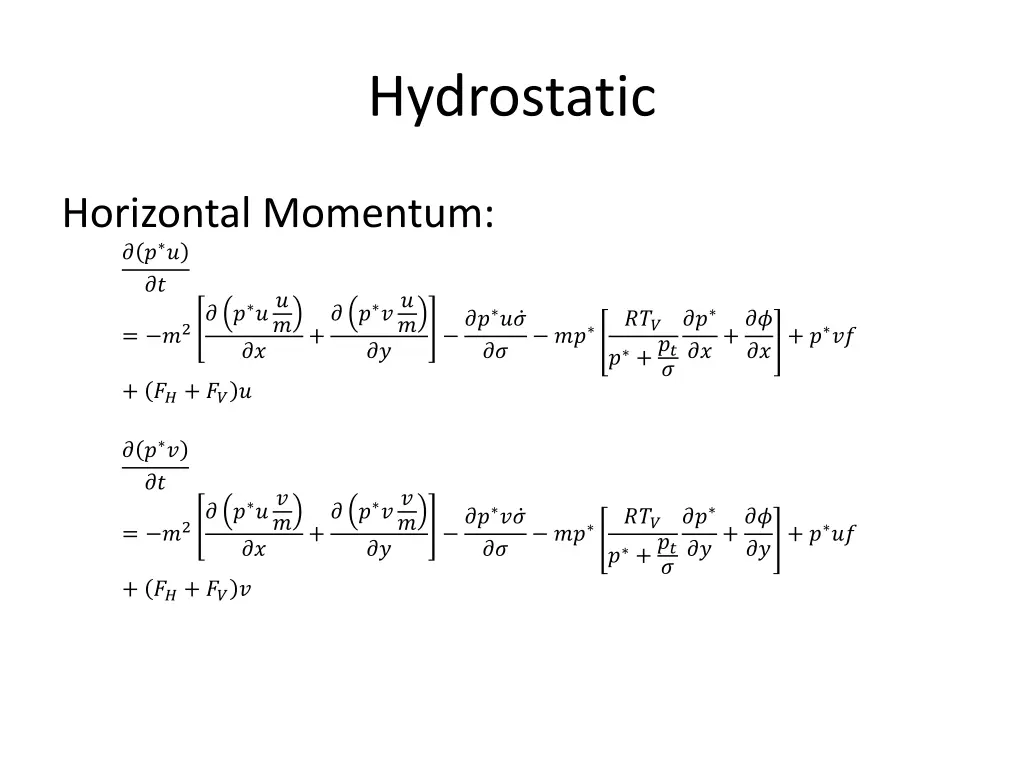 hydrostatic 1