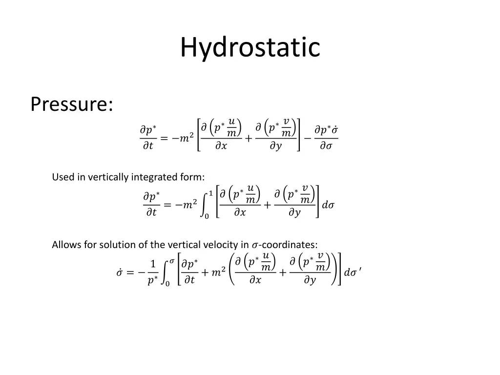 hydrostatic 2