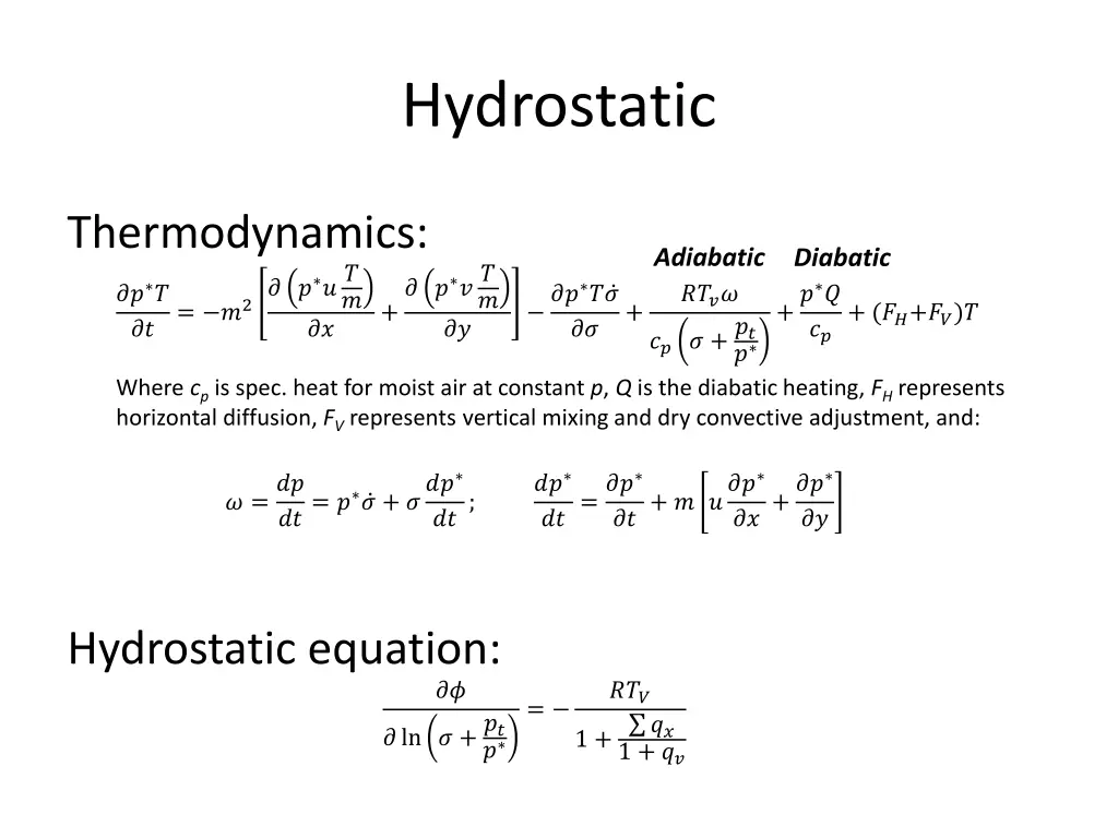 hydrostatic 3