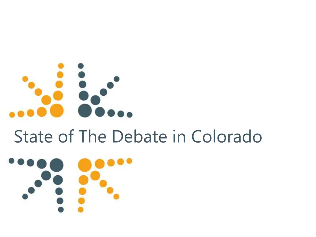 state of the debate in colorado