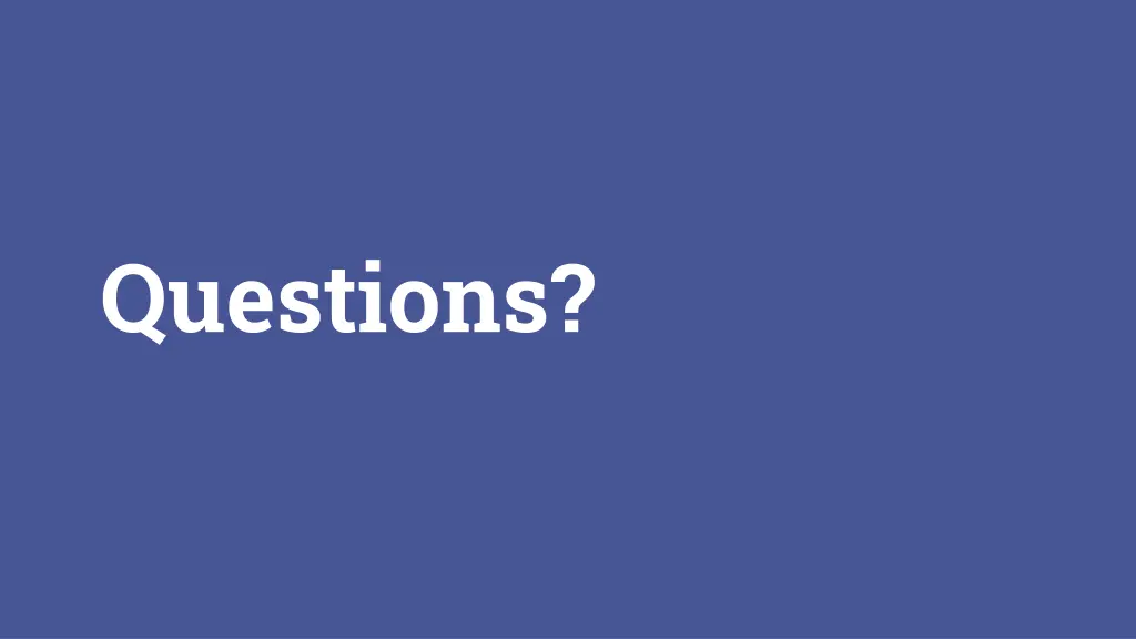 questions