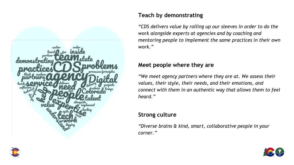 teach by demonstrating