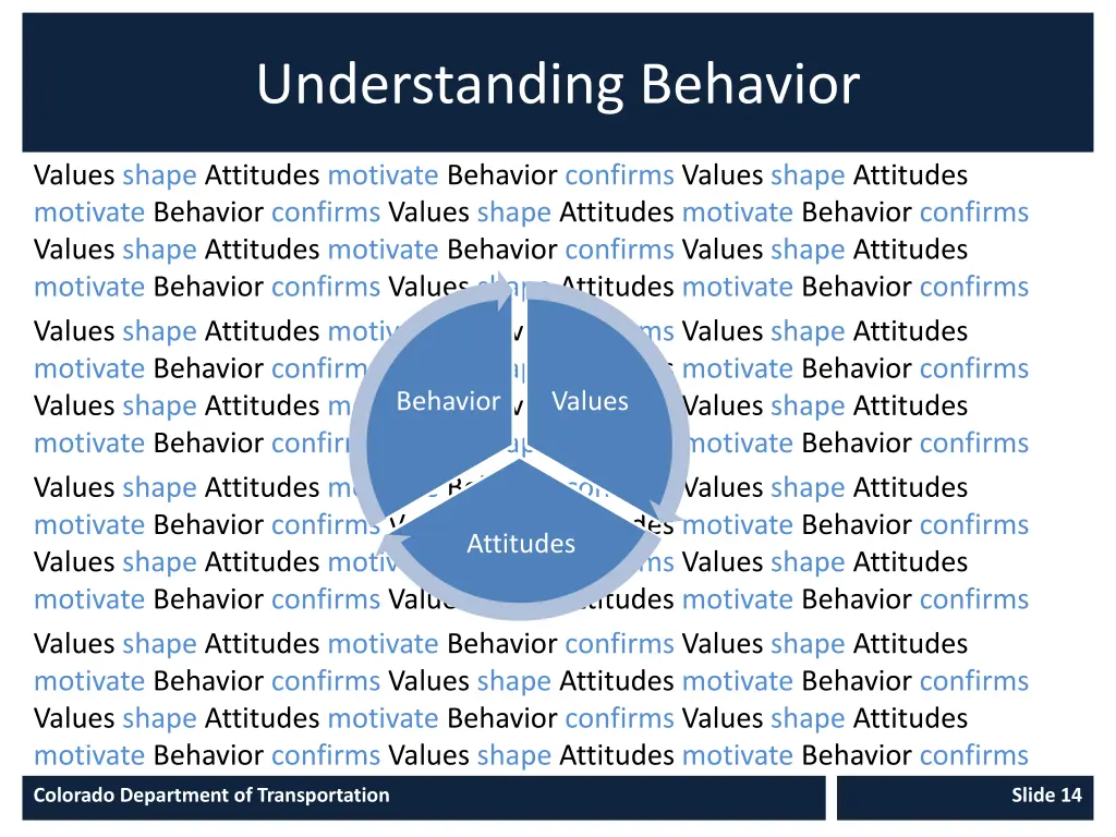 understanding behavior