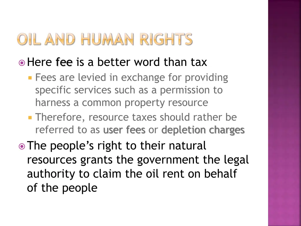 oil and human rights 2