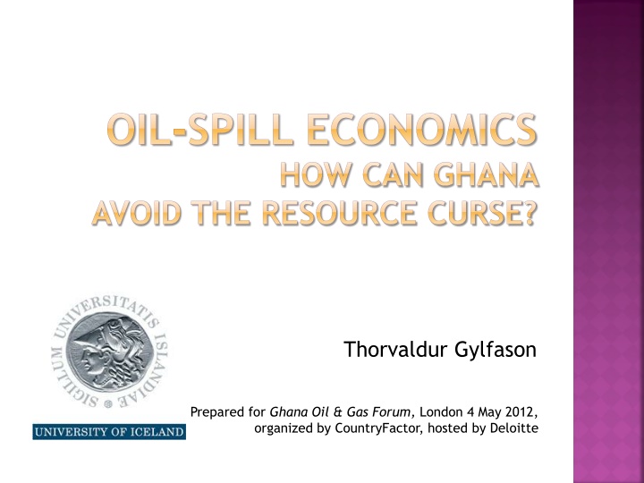 oil spill economics how can ghana avoid