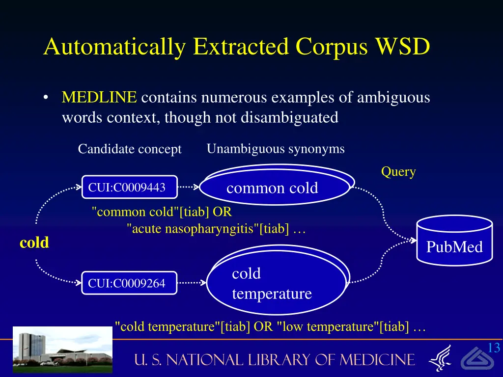 automatically extracted corpus wsd