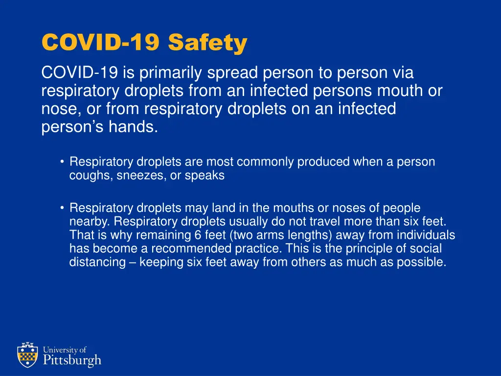 covid 19 safety covid 19 is primarily spread