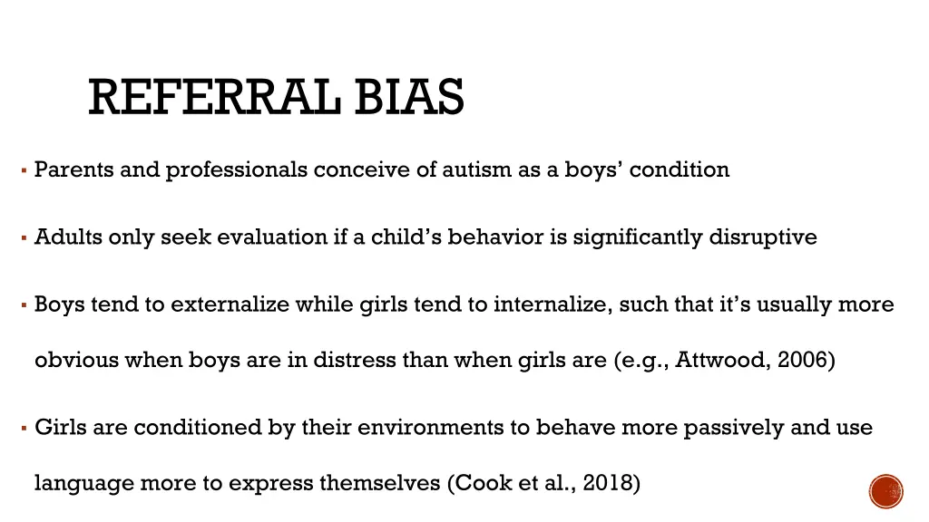 referral bias