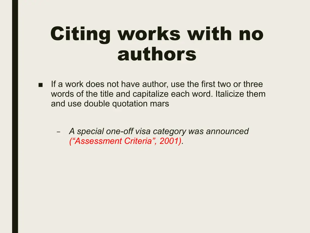 citing works with no authors