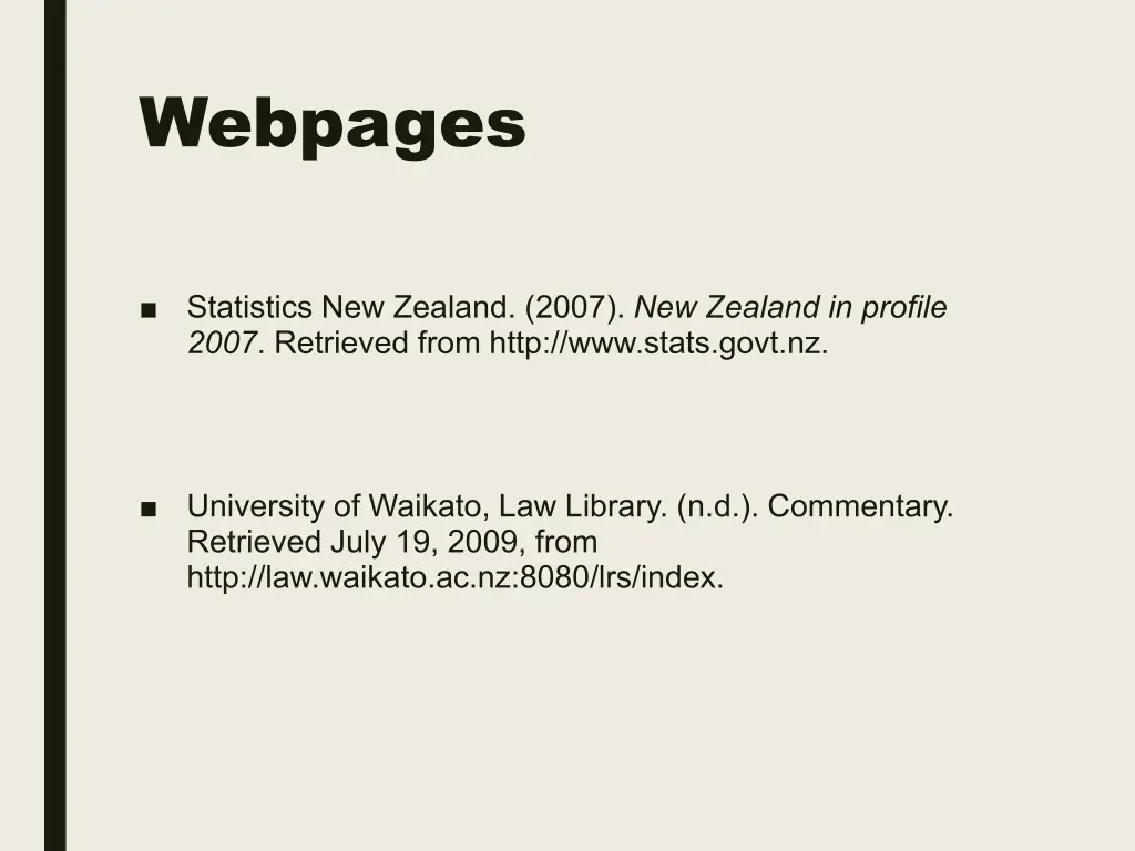 webpages