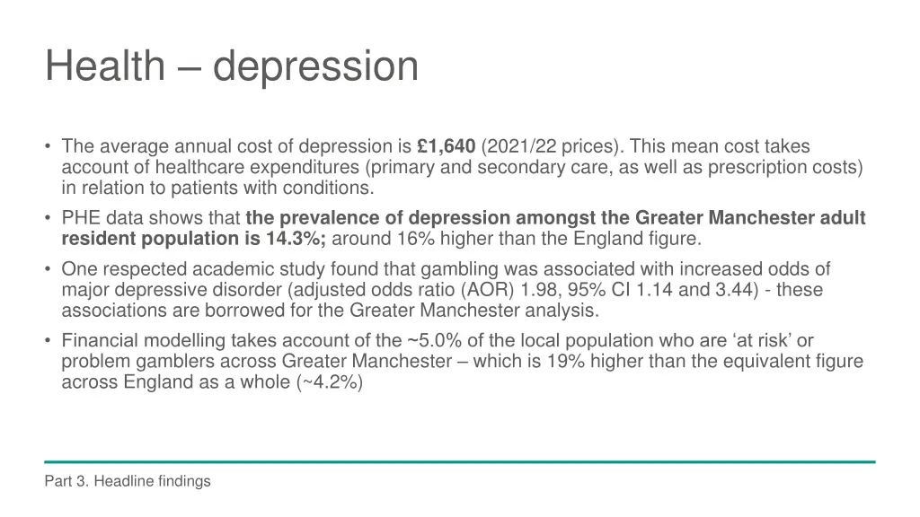 health depression