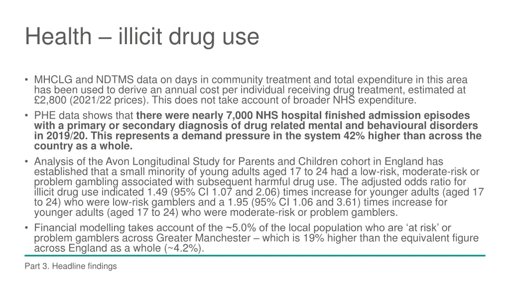 health illicit drug use