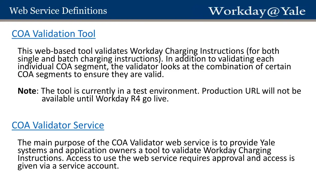 web service definitions