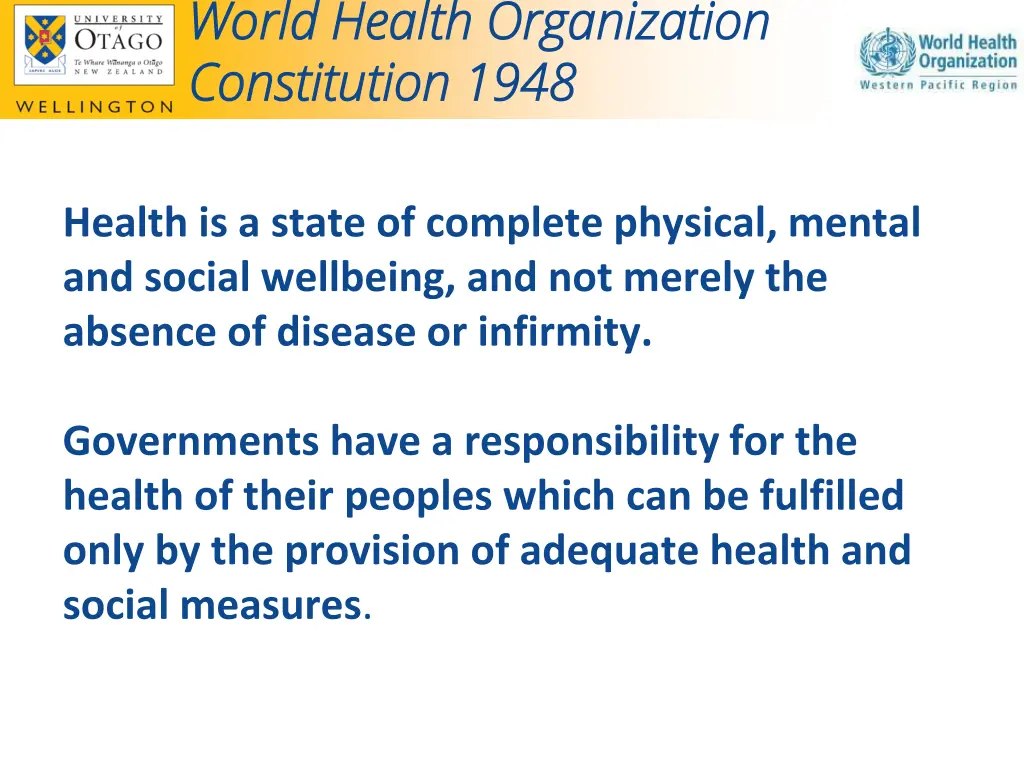 world health organization world health