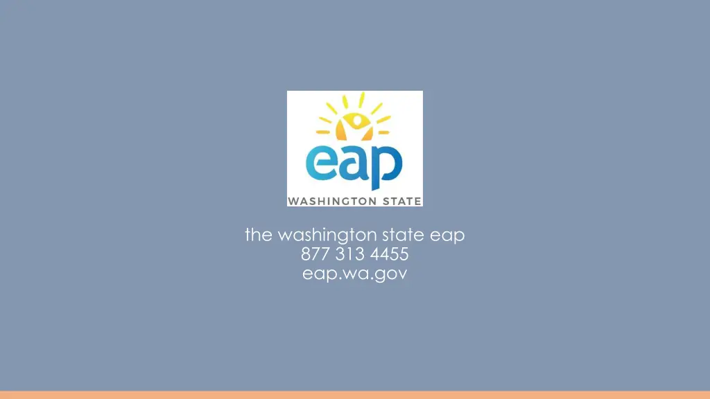 the washington state eap 877 313 4455 eap wa gov