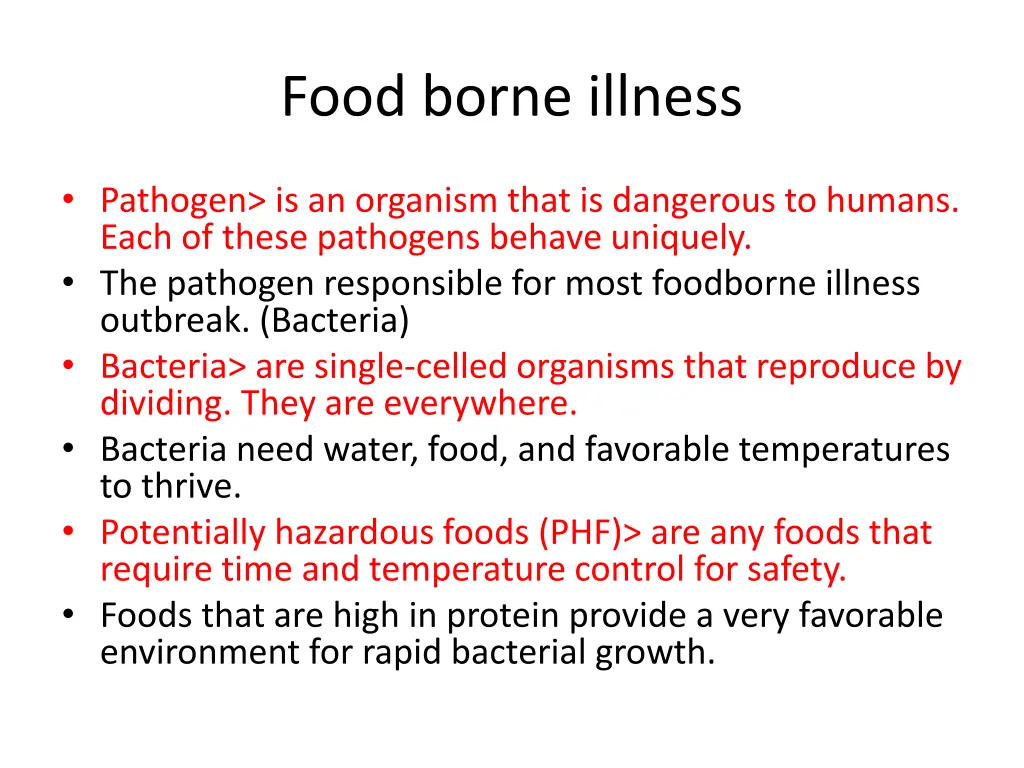 food borne illness 1