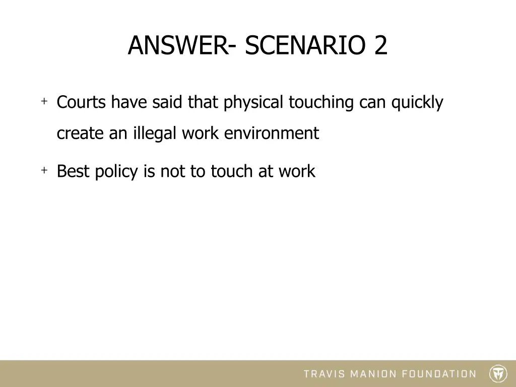 answer scenario 2