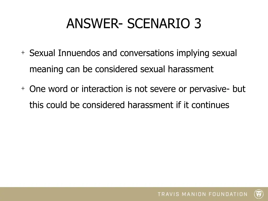 answer scenario 3