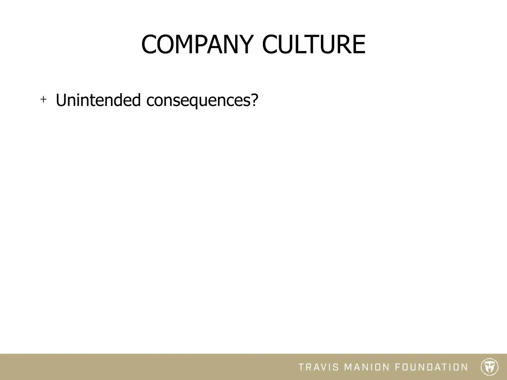 company culture