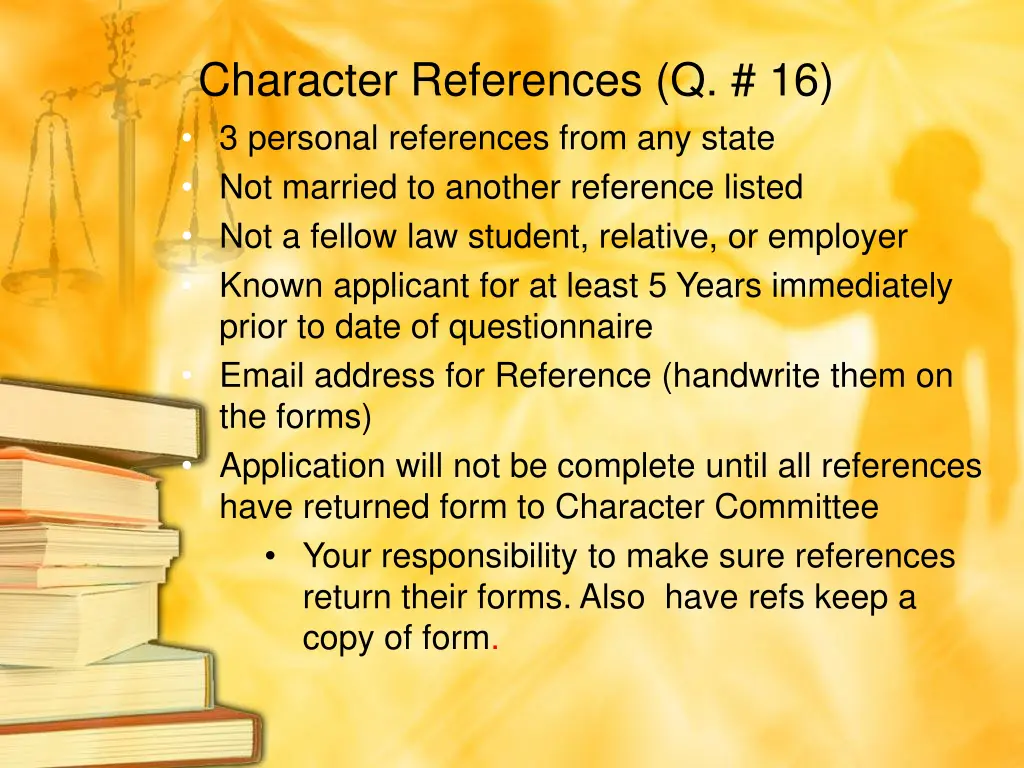 character references q 16 3 personal references