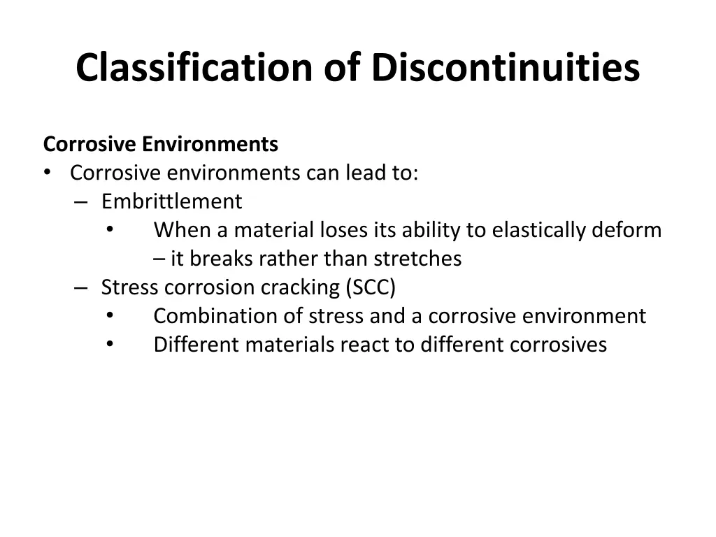 classification of discontinuities 26