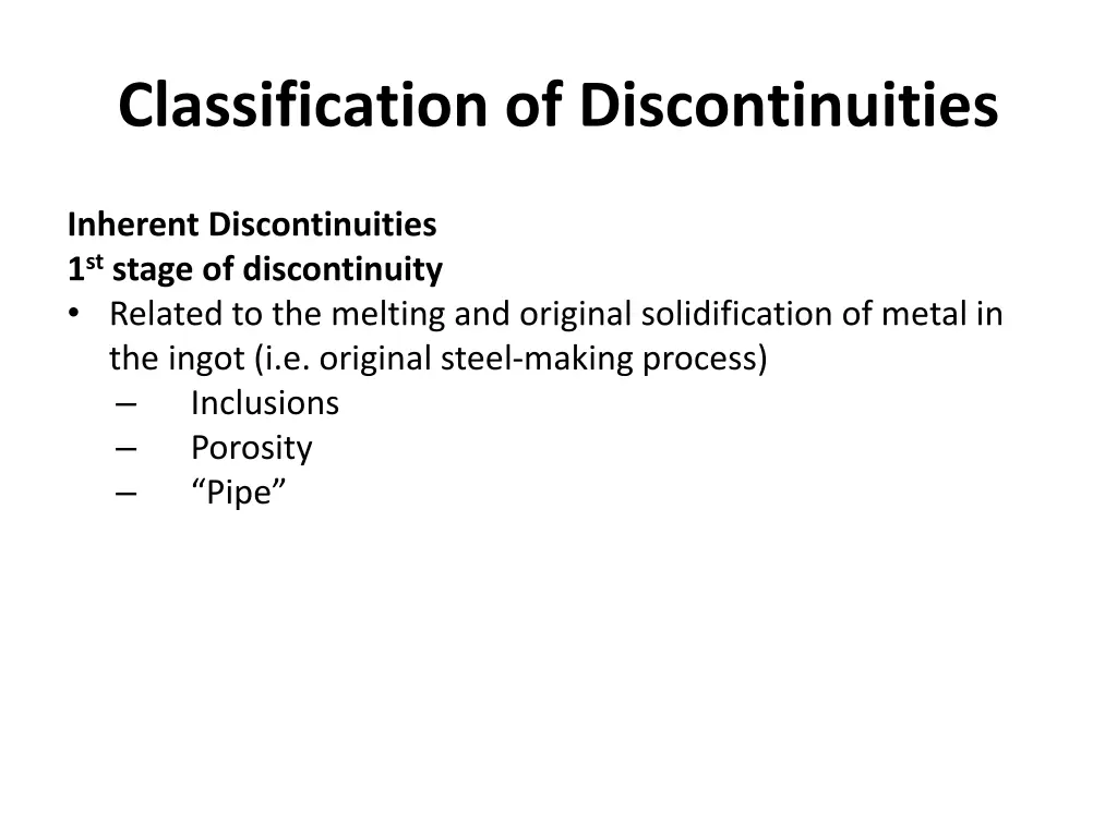 classification of discontinuities 3