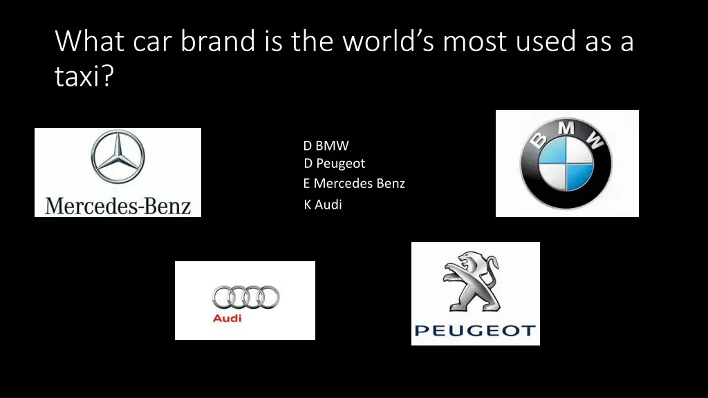 what car brand is the world s most used as a taxi