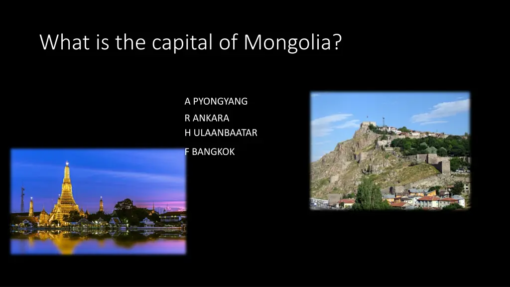 what is the capital of mongolia