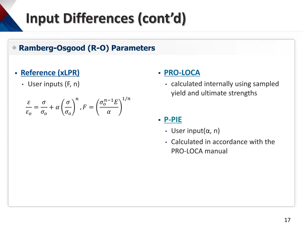 input differences cont d 2