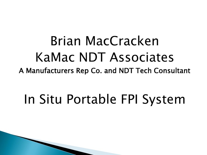 brian maccracken kamac ndt associates