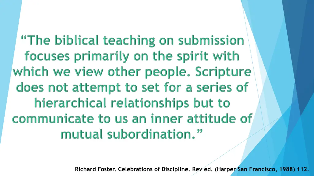 richard foster celebrations of discipline 1