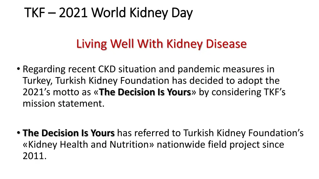 tkf tkf 2021 world kidney day 2021 world kidney