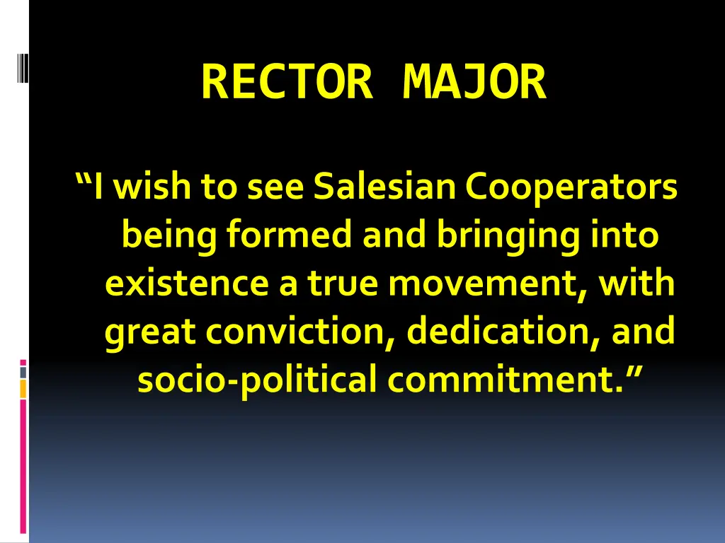 rector major