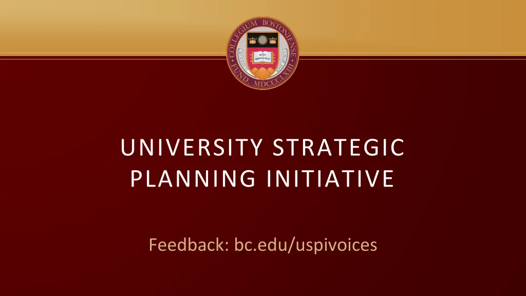 university strategic planning initiative 1